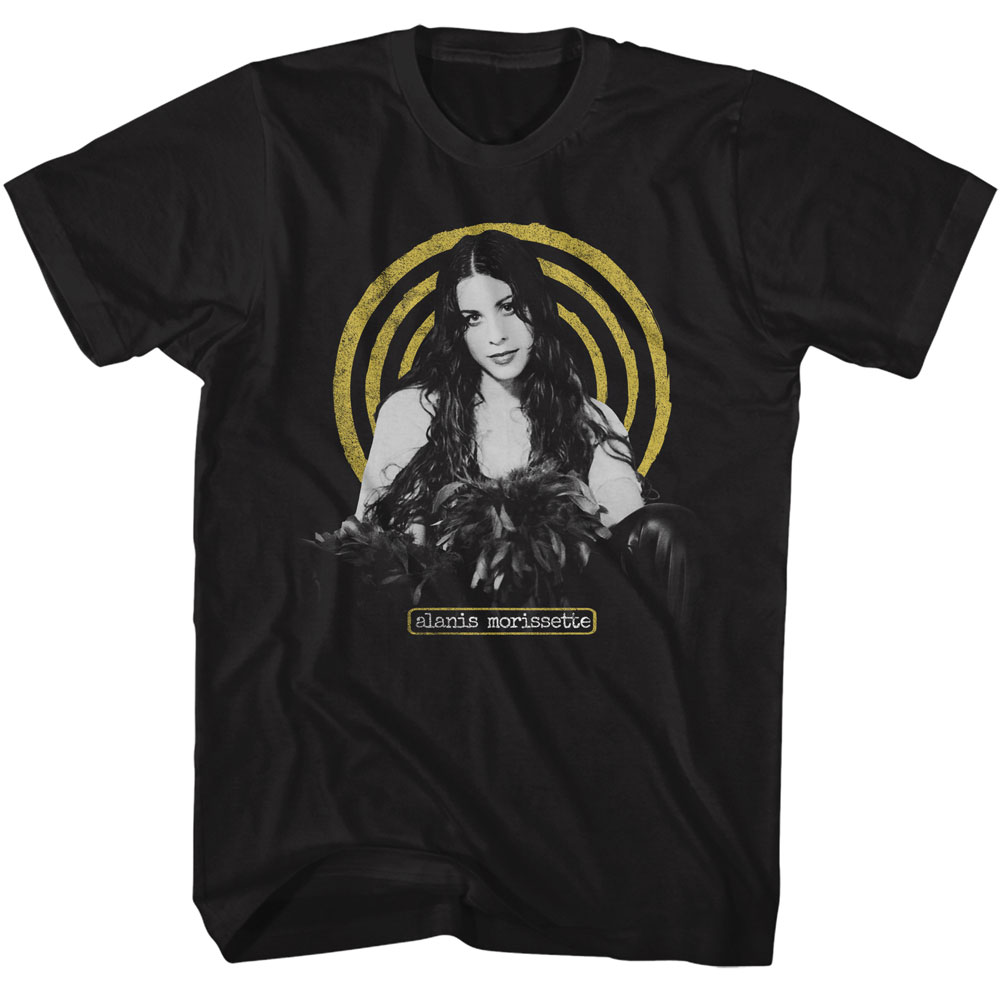 Yellow Spiral – Tall Alanis Morissette Shirt